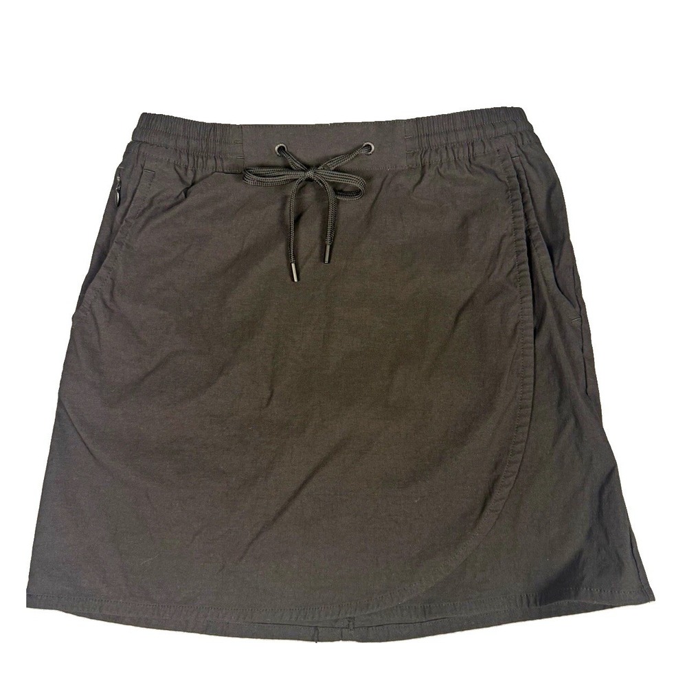 Eddie Bauer Women's XS Black Tulip Hem athletic Skirt